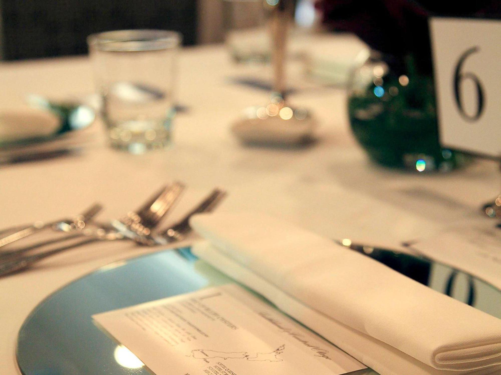 Hotel St Moritz Queenstown - Mgallery By Sofitel Extérieur photo A place setting at a formal dinner